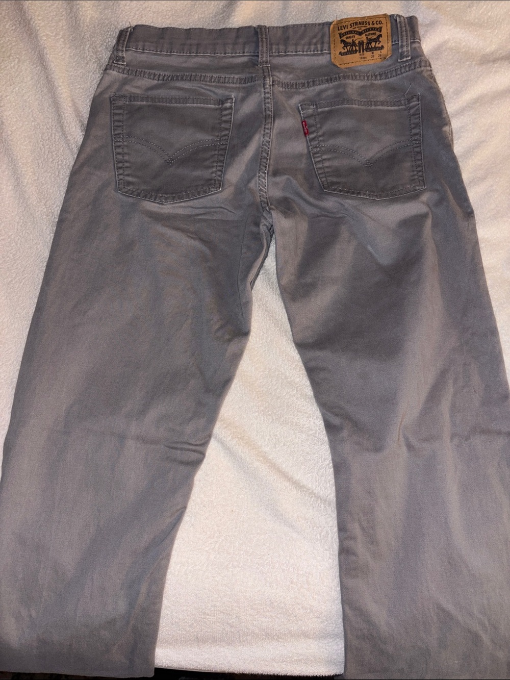 Levi's Gray Skinny Jeans